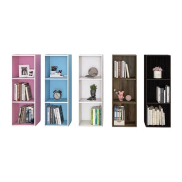 3 Partitions Bookshelf
